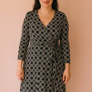 Donna Morgan Wrap Dress – Size 14